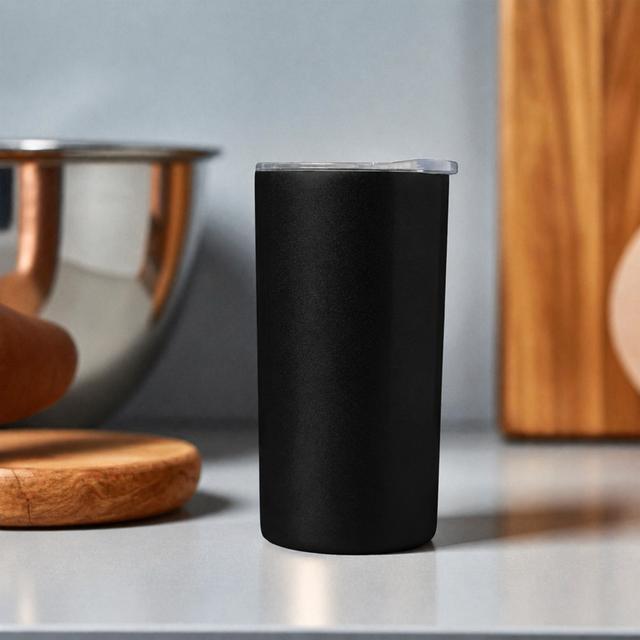 12oz Skinny Mini Tumbler, Black